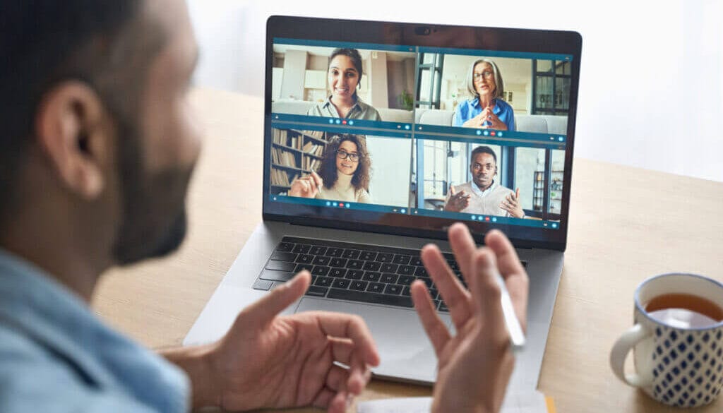 working virtually business law