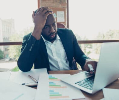 lawyer working late office documents