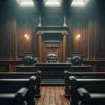 Discover how AI is transforming the courtroom from automated document reviews and AI judges to real-time transcription and predictive analytics. Explore the benefits, ethical dilemmas, and future of AI in legal practice.